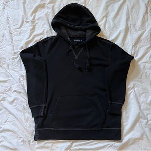 Abercrombie & Fitch Oversized Black Hoodie